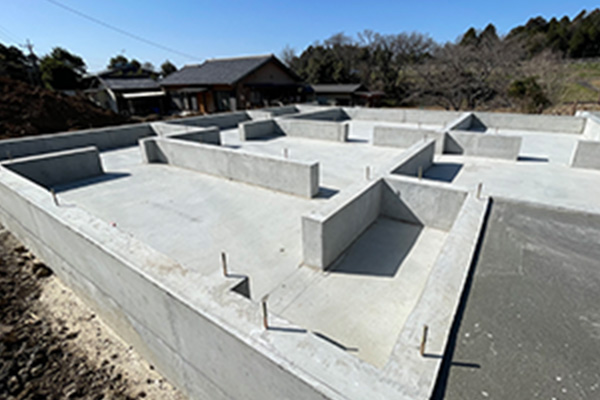 工事着工・基礎工事